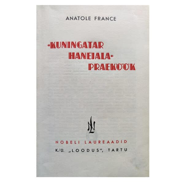 Kuningatar Hanejala praeköök 1935