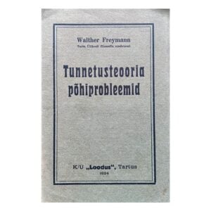 Tunnetusteooria põhiprobleemid 1924