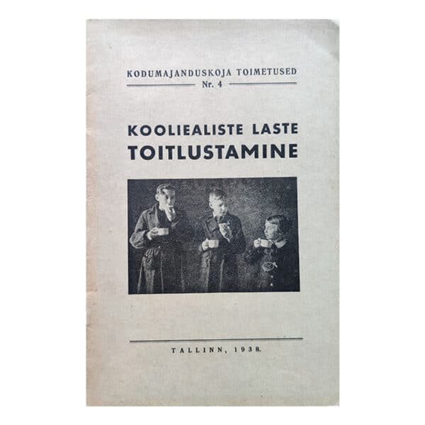 Kooliealiste laste toitlustamine 1938 / [koostaja H. Ottenson]