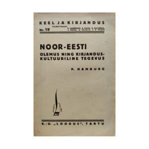 Noor-Eesti olemus ja kirjandus-kultuuriline tegevus 1935