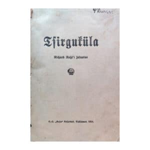 Tsirguküla 1924 - Richard Roht