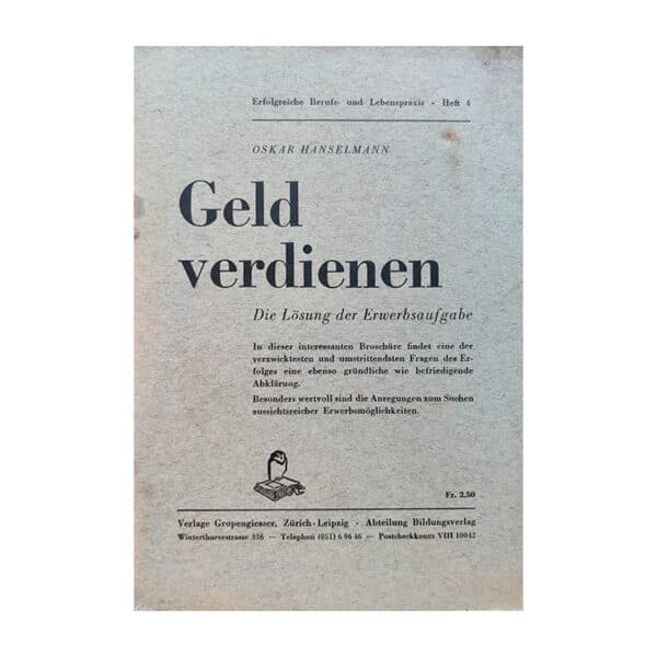 Geld verdienen 1942