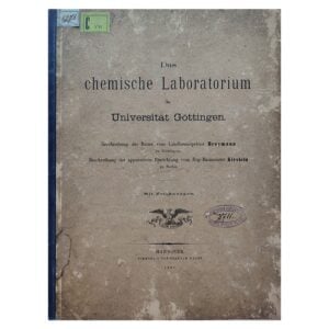 Das chemische Laboratorium der Universität Göttingen 1890