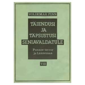 Punane terror ja Läänemaa.8 täiendusi ja täpsustusi