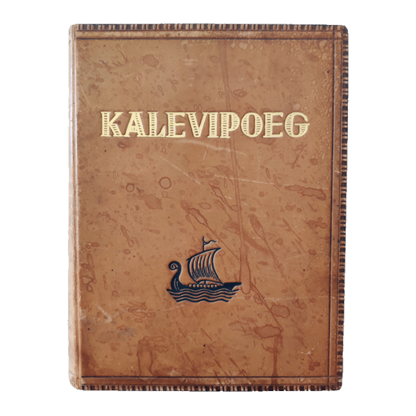 Kalevipoeg Taska täisnahkköide - Fr. R. Kreutzwald