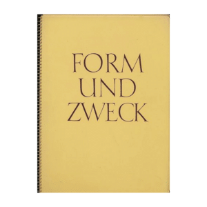 form und zwek