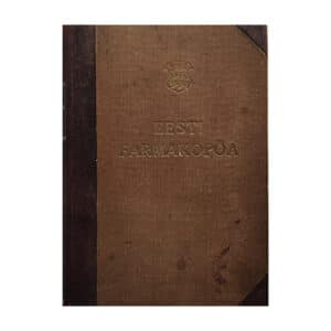Eesti farmakopöa - - - 1937 - -