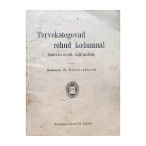 Tervekstegevad rohud kodumaal kasvavatest taimedest