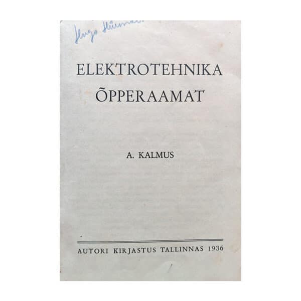 Elektrotehnika õpperaamat