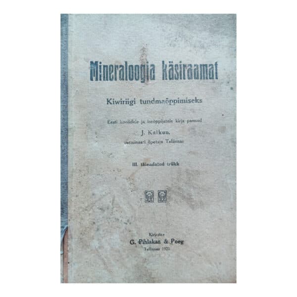 Mineraloogia käsiraamat