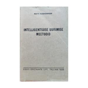 Intelligentsuse uurimise meetodid