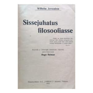 Sissejuhatus filosoofiasse