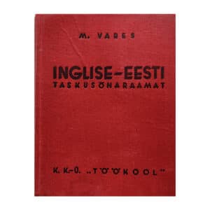 Inglise eesti taskusõnaraamat English Estonian pocket dictionary