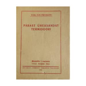 Pärast üheksandat termidoori - Karl von Freymann - 1922 - -