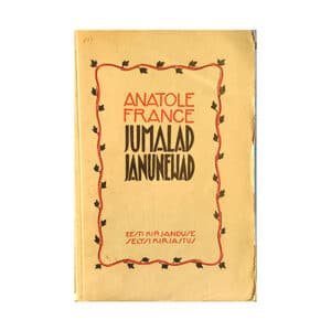 Jumalad janunevad - Anatole France - 1927 - -