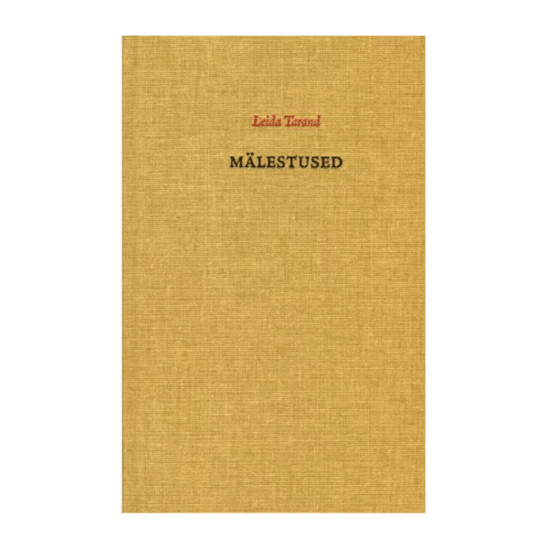 Mälestused / Leida Tarand