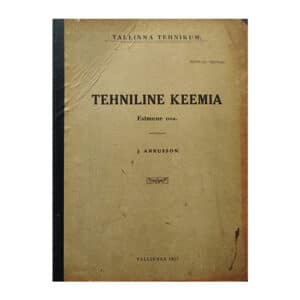 Tehniline keemia. 1. osa