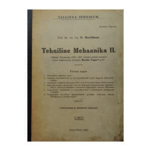 Tehniline mehaanika II Teine jagu