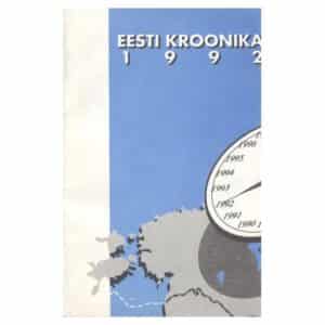 Eesti kroonika 1992 - - - 1992 - -