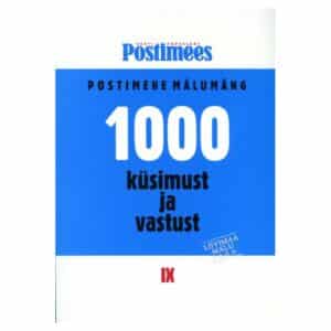 1000 küsimust ja vastust IX