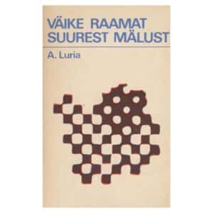 Väike raamat suurest mälust - Aleksand Luria - 1972 - -