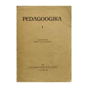 Pedagoogika I - I. A. Kairov, K. I. Lvov, N. D. Levitov - 1941 - -