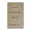 Suremine - Arthur Schnitzler - 1920 - -