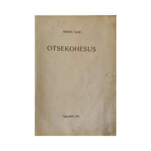 2 eesti aegset raamatut - Henrik Saar - 1921 - -