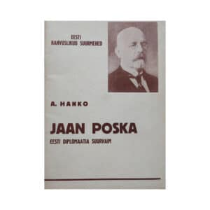 Jaan Poska - August Hanko - 1938 - -
