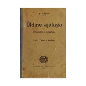 Üldine ajalugu 1922 - Emma Asson - 1922 - -