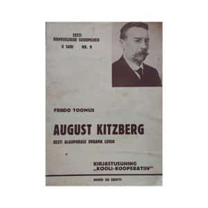 August Kitzberg 1935 - Friido Toomus - 1935 - -