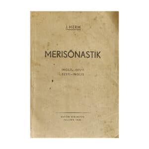 Merisõnastik: Inglis-Eesti ja Eesti-Inglis - Jaan Herm - 1936 - -
