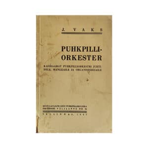 Puhkpilliorkester - Julius Vaks - 1937 - -