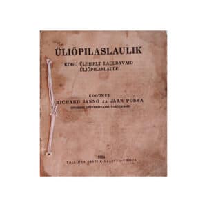 Üliõpilaslaulik - - - 1924 - -
