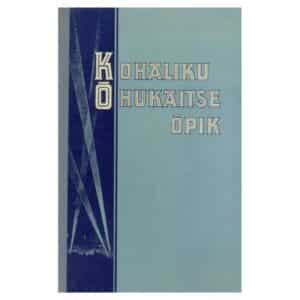 Kohaliku õhukaitse õpik - - - 1956 - -
