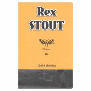 Lõplik järeldus - Rex Stout - 2008 - 9789949435241