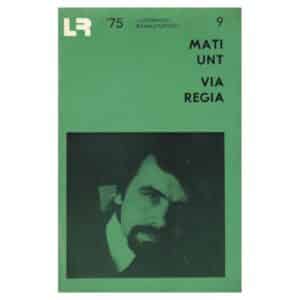 Via regia - Mati Unt - 1975 - -