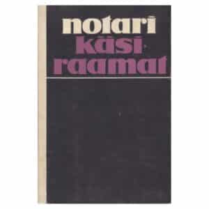 Notari käsiraamat - - - 1971 - -