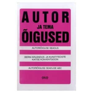 Autor ja tema õigused - - - 1994 - 5460000874