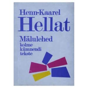 Mälulehed - Henn-Kaarel Hellat - 1992 - -
