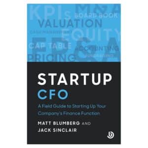 Startup CFO - Jack Sinclair, Matt Blumberg - 2024 - 9798990000000