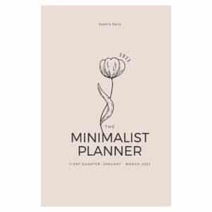 The Minimalist Daily Planner - Kayelle Daily - 2022 - -