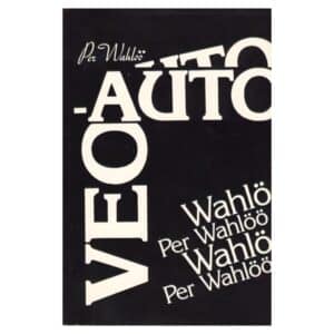 Veoauto - Per Wahlöö - 1989 - -