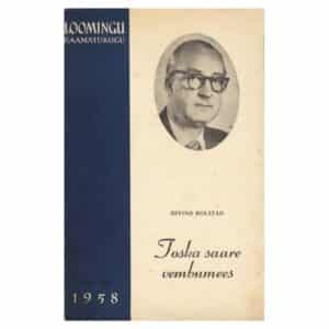 Toska saare vembumees - Øivind Bolstad - 1958 - -