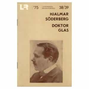 Doktor Glas - Hjalmar Söderberg - 1975 - -
