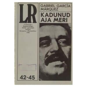 Kadunud aja meri - Gabriel Garcia Marquez - 1980 - -