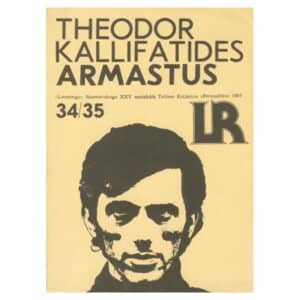 Armastus - Theodor Kallifatides - 1981 - -