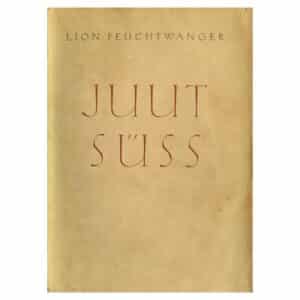 Juut Süss - Lion Feuchtwanger - 1948 - -