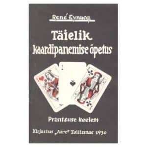 Täielik kaardipanemise õpetus - René Eynacq - 1991 - -