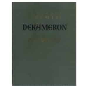 Dekameron - Giovanni Boccaccio - 1957 - -